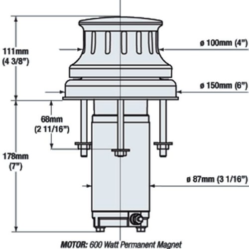 ANCHORMAX CAPSTAN WINCH