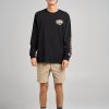 The Tiki Captain - LS Tee - Black - Image 3
