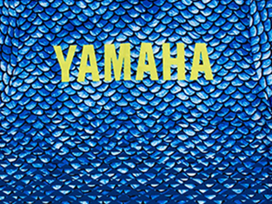Yamaha Kids Scale Fishing Shirt - Blue - Image 4