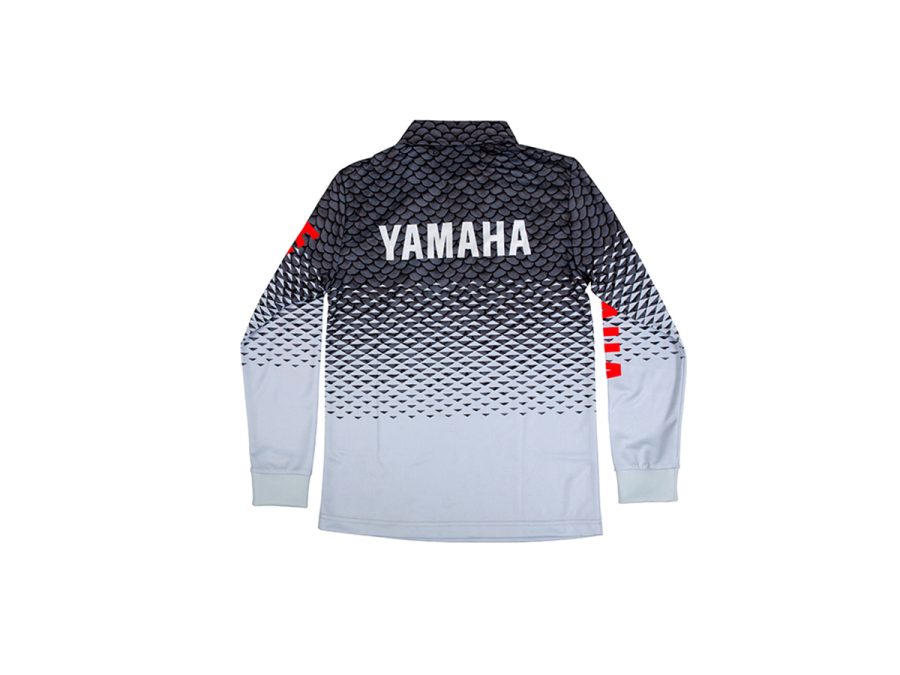 Yamaha Kids Scale fishing shirt - grey