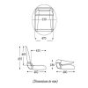 SS48 Padded Folding Seat - Image 5